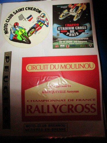 Autocollants moto cross - autocollants,