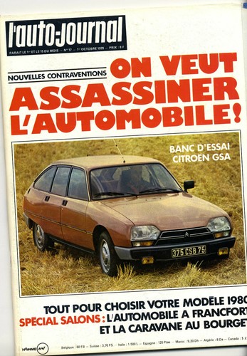 Auto journal 17 - l'auto,