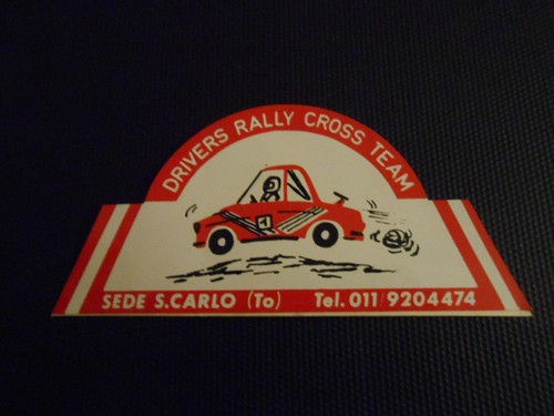 Adesivo sticker rally cross - sticker-rally,