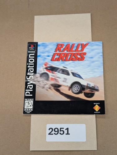 Rally cross ps1 - manual, only