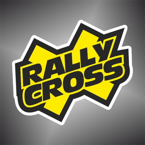 Adesivo rally cross - rally, motori