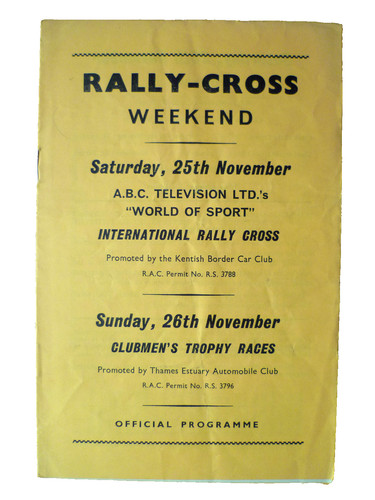 Clubmen rally cross weekend - cross, weekend-
